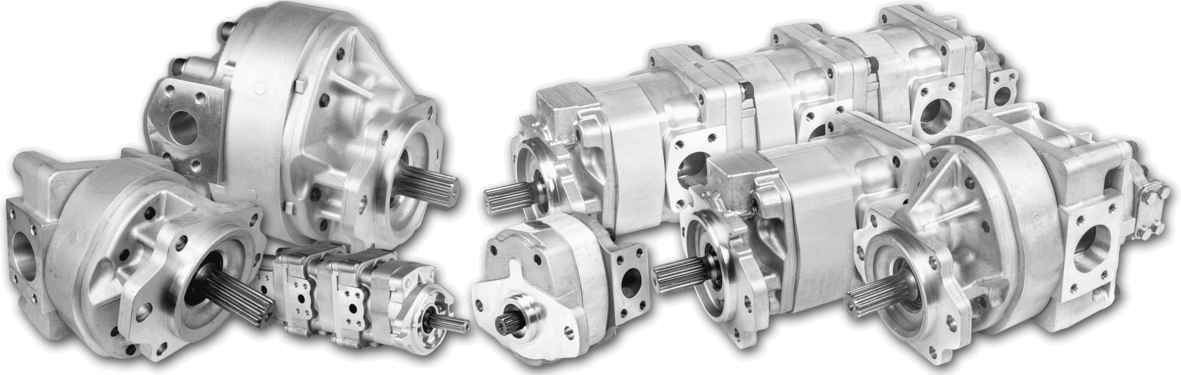 komatsu hydraulic gear pump supplier in china